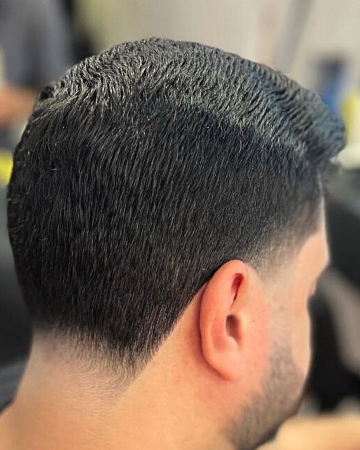 Nuca com taper fade